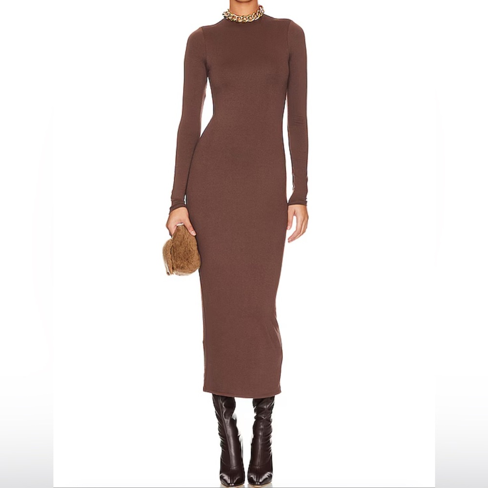 REVOLVE Juniper Dress in Cappuccino